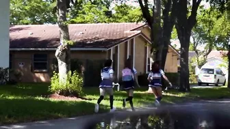 Campus security catches gfs with toys then fucks them