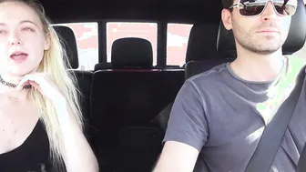 Iris Rose Turned On Roadtrip Bimbo