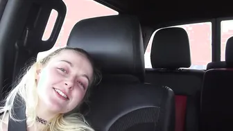 Iris Rose Turned On Roadtrip Bimbo