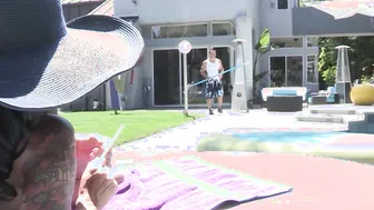 Dana Vespoli and Johnny Castle milf by the Pool Fucking