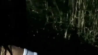 Cute rain gets wet washing car with lesbo