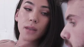 Super sexy shemale Kasey Kei anals a guy