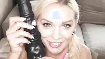 Kenzie Taylor Getting Nasty With Gigantic Dicks