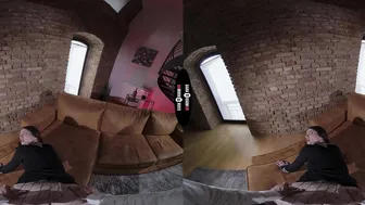 Hot Blonde Teen Gives Her Step-Brother A Surprise Visit And Rides His Big Dick