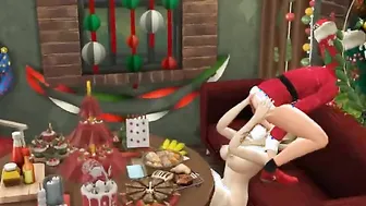 The New Years entry ended for the snow maiden with a penis into all holes