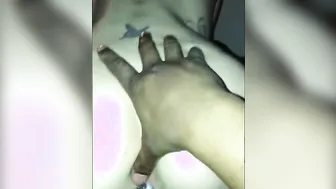 Real cheating GF interracial