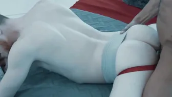 Young homo with jockstrap anally fucked by bbc gay