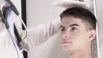 Patient porn video – Doctor LeGrend Wolf fucked his small patient Maxwell