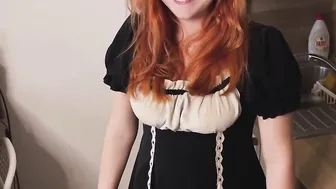 The maid decided to earn more money