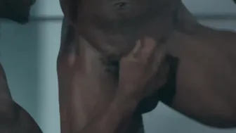 Business deal finishes up with threesome anal fucking