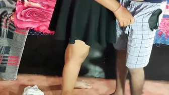 Ramu Kaka made the girlfriends bimbos change her dress filthy talk inside Hindi