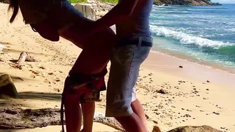 Sandy Beaches and Adorable Babes Banged Inside Outdoors Nature