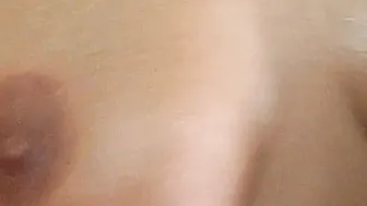 Crazy Hot natural titties british young woman getting plowed inside the toilet