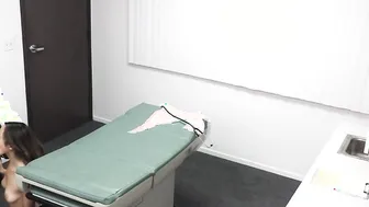 Asian patient feels better on doctors dick