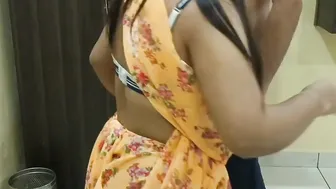 XXX Punjab maid fuck by owner inside yellow saree