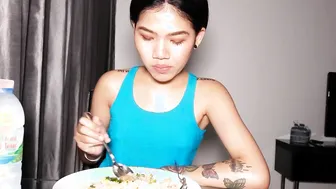 Tiny Thai teen GF fucked hard doggystyle
