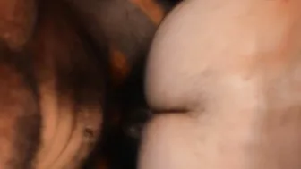 Gay jerking cock through window
