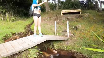 18 Year Old enters someone elses property and the owner fucks her