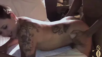 Cassiana Costa hispanic MILF has a goddess anal sex session with her hubbys friend everything happens until he creampie inside her face