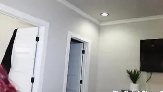 suck swallow slob on thee cameron cox bbc santana red big booty latina