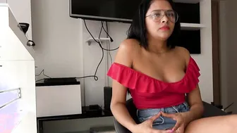 Shy Neighbourhood Nerdy Slut Caught Cheating Hardcore Deep Throat To Keep It Secret