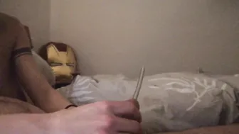 Intense dick sounding