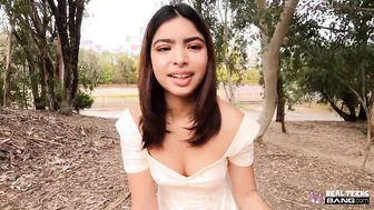 Real 18 - Adorable 19 Year Mature Hispanic Shoots Her