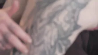 Tattooed Redhead Alt Girl Penny Archer Plays with Her Natural Tits Before A Doggystyle Fucking