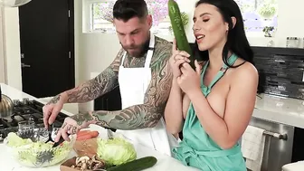 Big Tit European Bombshell Gets Her Asshole Fucked in Hardcore Anal Sex