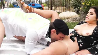 Monica Sage Fucks a Frenchman