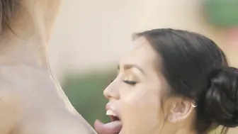 Lesbians Alina Lopez and Eliza Ibarra