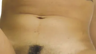 Big Natural Tits Brunette Masturbates Fingering Her Hairy Pussy Apryl Rein