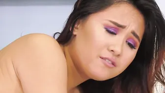 Live Sex Show With Petite Asian Brunette With a Large Appetite For Cock
