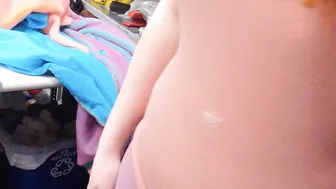 Red MILF celebrating on LP officers cock