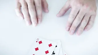 Strip poker with MILF becomes hot sex