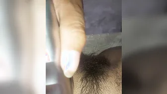 I asked the neighbors to help me shave the Hottie of my twat and my booty view the results at the end