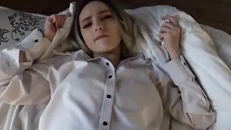 A powerful charge of sperm in the pussy of my girlfriends girlfriend
