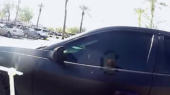 Marcus London is on the trail of another bad women when he spies Alexa Graces vehicle inside the parking lot