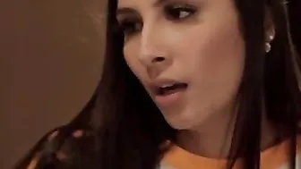 Veronicas's Passionate Trapped Sauna Sex Adventure with Hot Stud
