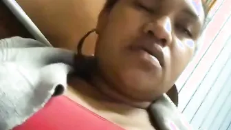 Ebony solo masturbation amateur