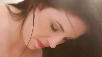 Bigtit stunner Angel Princess has a surprise for Drzej Andilek who has agreed to be