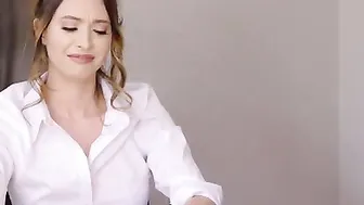 More porn video – After their sexcapades the previous night Blair Jo and Nat have been grounded by Mrs.