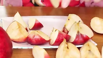 Stanley Johnson is into the middle of preparing apples for a pie when his stepsister Jenny Wild walks into and