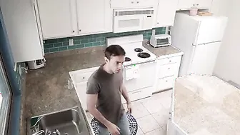Haley Reed is grabbing herself some water when her stepbrother Jake Adams spies her inside
