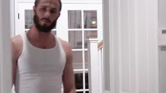 Fit big tit milf Reagan Foxx getting a workout ride sons friends dick