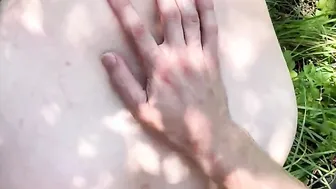 Real Outdoor Sex on the River Bank after Swimming (POV)