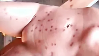 Retro BDSM 1992 with my wife covered with wax