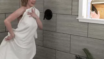 Donny loves gigantic jugs and his GFs friend Gracie Gates has a nice huge pair he cant keep his eyes off
