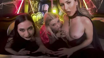 Beneath the Moonlight, Your Slaves Obey  Jasmine Wilde, Jazlyn Ray, and Paige Owens Succumb to Your every Desire