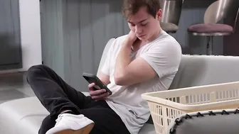 Busty MILF Ryan Keely Teases and Takes Innocent Anthonys Virginity